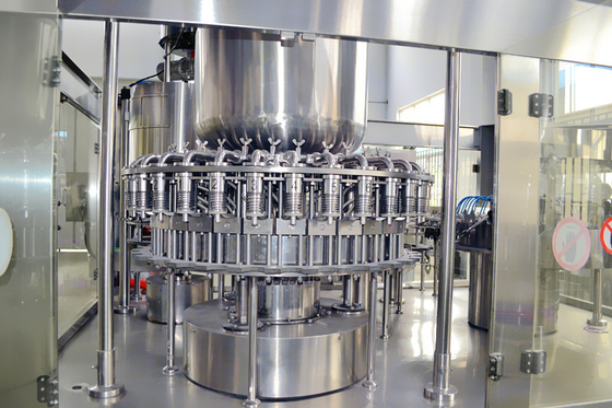 7KW 5000KG Juice Filling Machine / Juice Bottling Production Line For Food Industry