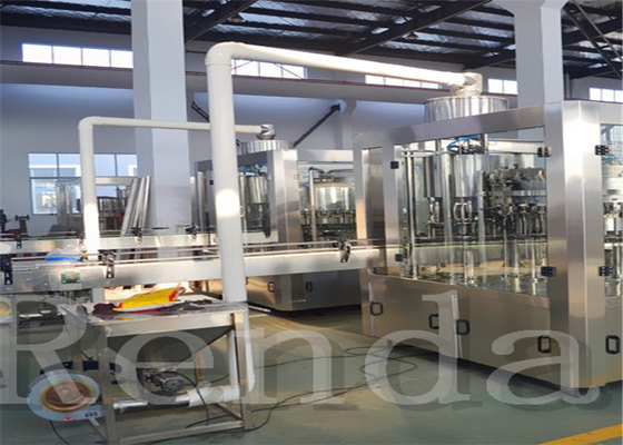 Carbonated Drink Filling Machine , Coca Cola Filling Machine For Gas Juice Water