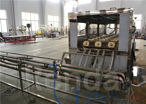 CE 5 Gallon Barrel Filling Machine For Mineral Water / Pure Water / Beverage