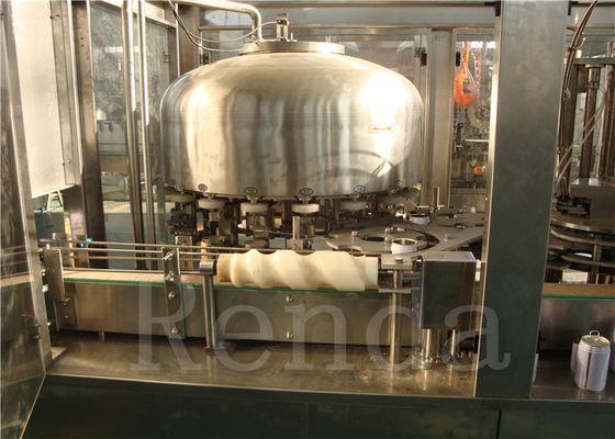 Electric 110V Can Filling Machine for Juice , Can Packing Machine for Gas Filling Machine