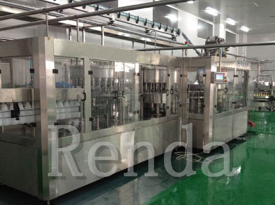 Automatic Juice Filling Machine Electric Mineral Water Bottling Machine 10000 BPH