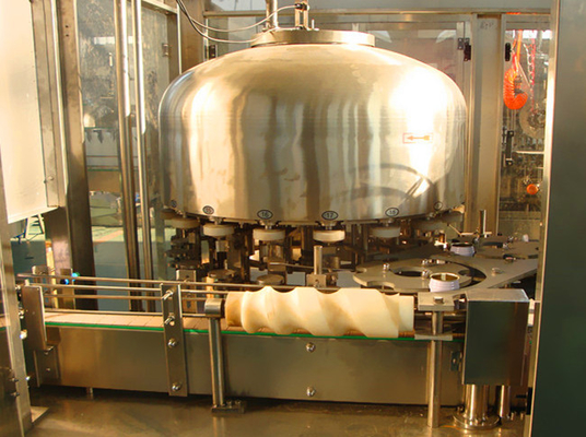 18000BPH Electric Liquid Filling Machines , Automatic Water Bottle Filling Machine for Liquid