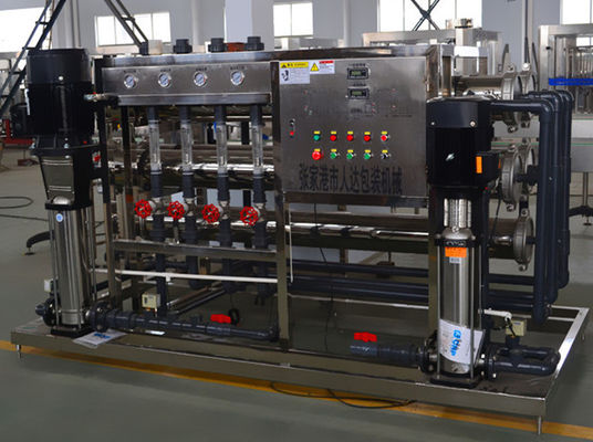 PET Bottle 110V RO Water Treatment Systems for Drinking Water Bottling Machine