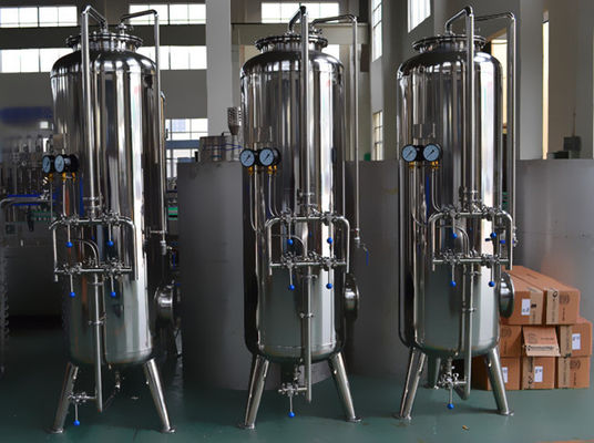 PET Bottle 110V RO Water Treatment Systems for Drinking Water Bottling Machine