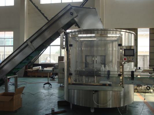 Machines adaptées aux besoins du client complètement automatiques d'Unscrambler de bouteille de bouteille d'ANIMAL FAMILIER pour le système de conditionnement de l'eau 380V