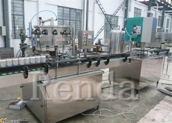 L'énergie boit la machine de remplissage carbonatée de boîte de boisson hauts 110V/220V/380V précis