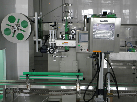 Machine à étiquettes de l'autocollant 6kw électrique machine à étiquettes d'Opp de fonte chaude linéaire