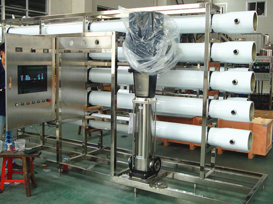 Systèmes de traitement de l'eau de RO de bouteille en verre d'ANIMAL FAMILIER en acier inoxydable, filtre de traitement de l'eau